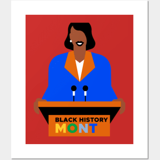 Black history month t-shirt Posters and Art